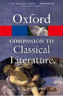 Image sur The Oxford Companion to Classical Literature 