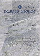 Εικόνα της Revue Desmos-le Lien N.30 - La Grèce et le polar