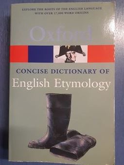 Image sur Concise Dictionary of English Etymology