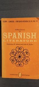 Picture of A brief survey of Spanish Literature