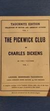 Image de The Pickwick Club, Vol.1&2