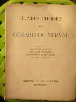 Oeuvres choisies de Gérard de Nerval