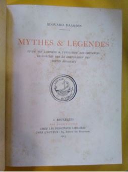 Picture of Mythes et légendes