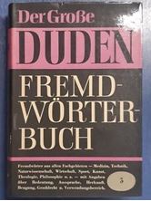 Image de Der Grosse Duden - Fremdwörterbuch