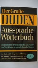 Picture of Der Grosse Duden - Aussprache-Wörterbuch