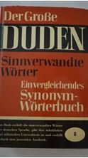 Picture of Der Grosse Duden - Sinnerwandie Wörter - Envergleichendes Synonym Wörterbuch