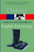 Picture of The Concise Oxford Dictionary of English Etymology 