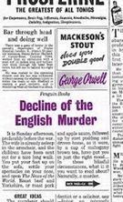 Εικόνα της Decline of the English Murder